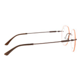 Lentes De Vista Ultralight Redondo De Acero Inoxidable