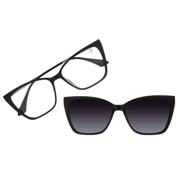 Lentes 2 En 1 Chilli Beans Cat Gradiente/Negro