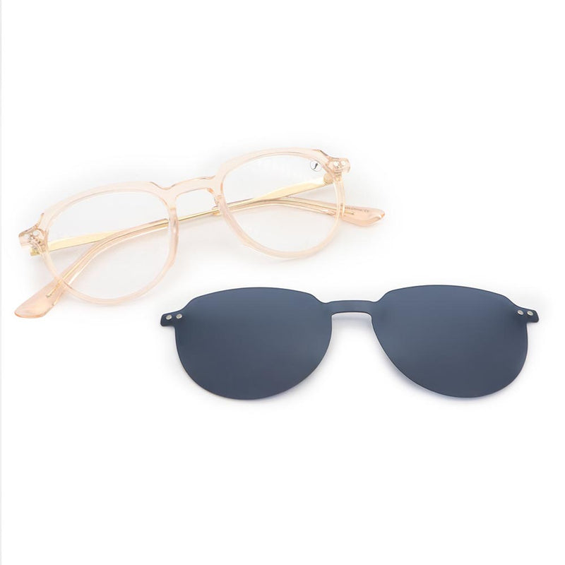 Lentes 2 En 1 Double Vision Multi Redondo Unisex