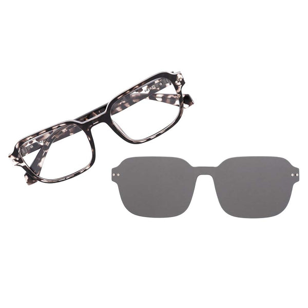 Lentes 2 En 1 Chilli Beans Cuadrado Tortuga/Negro