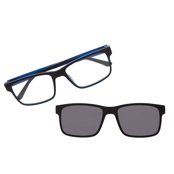 Lentes 2 En 1 Chilli Beans Cuadrado Fume/Negro