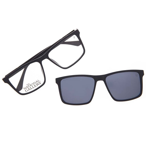 Lentes 2 En 1 Chilli Beans Cuadrado Azul/Mate