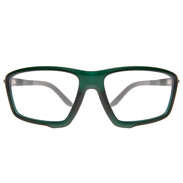 Lentes De Sol 2 En 1 Otica Cuadrado Fume/Gris