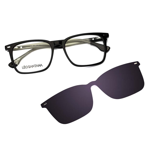 Lentes 2 En 1 Chilli Hits Cuadrado Gradiente/Negro