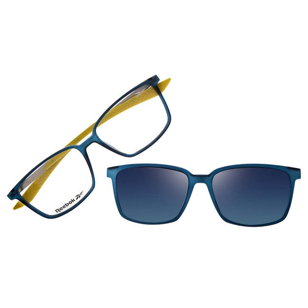 Lentes 2 En 1 Reebok Cuadrado Gradiente/Azul
