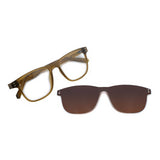 Lentes 2 En 1 Otica Cuadrado