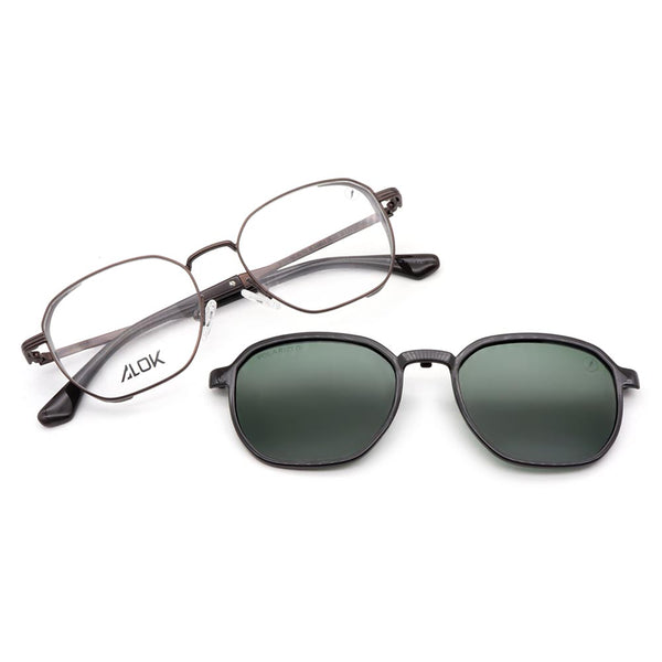 Lentes De Vista Alok Space Rave Cuadrado Polarizada Hombre