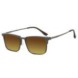 Lentes De Vista De Aluminio Cuadrado Multi