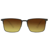 Lentes De Vista De Aluminio Cuadrado Multi
