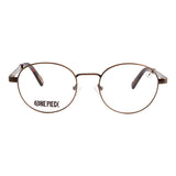 Lentes 2 En 1 One Piece Redondo De Acero Inoxidable