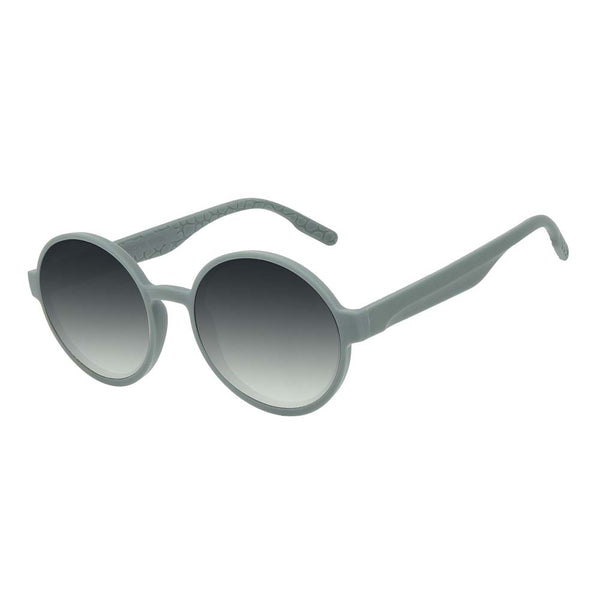 Lentes De Sol Eco Redondo Gradiente Verde/Verde Claro