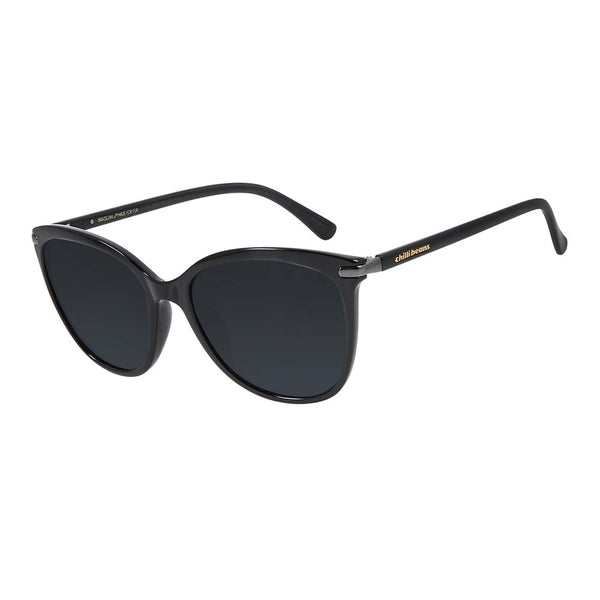 Lentes De Sol Chilli Beans Redondo Fume/Negro