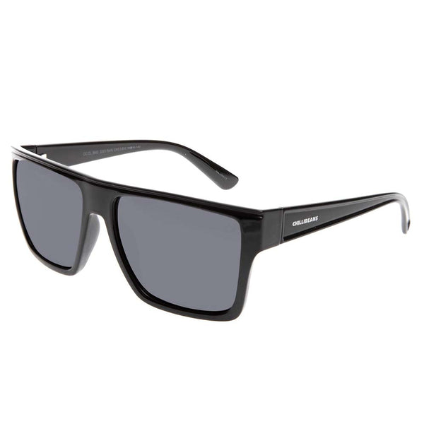Lentes De Sol Chilli Beans Cuadrado Espejado/Negro