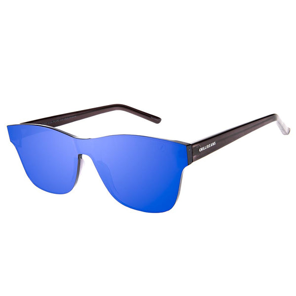 Lentes De Sol Block Bossa Nova Azul Espejado/Gris