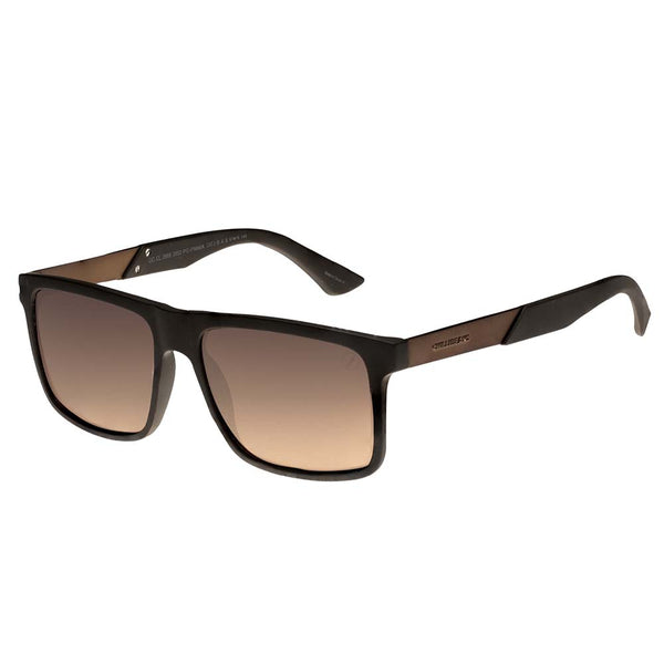 Lentes De Sol Eco Cuadrado Gradiente/Marrón