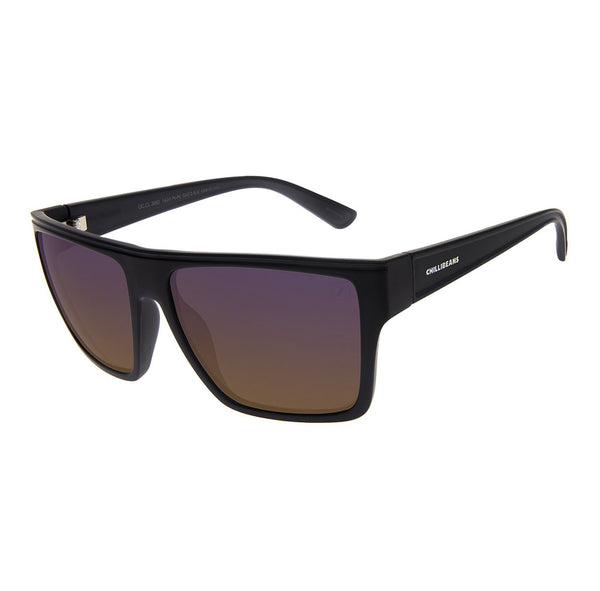 Lentes De Sol Chilli Beans Cuadrado Morado/Negro