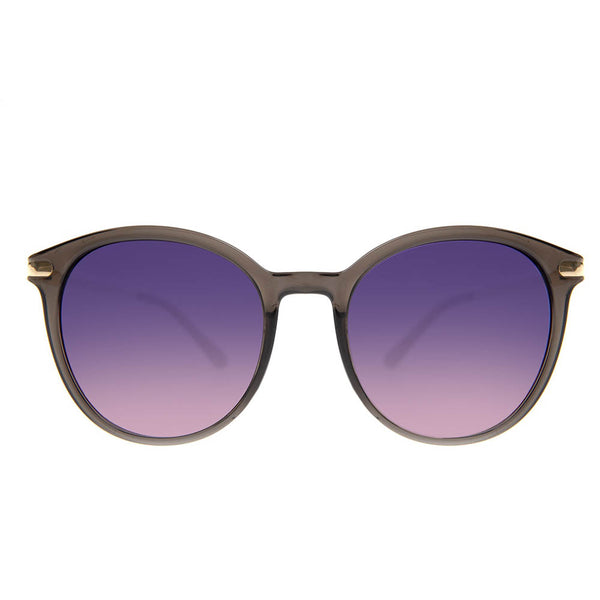 Lentes De Sol Chilli Beans Redondo Gradiente/Negro Mate