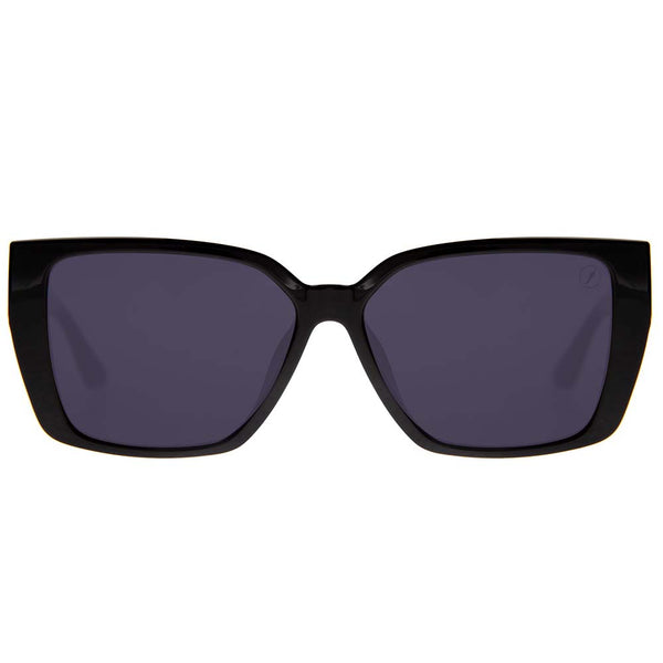 Lentes De Sol Otica Cuadrado Negro/Negro
