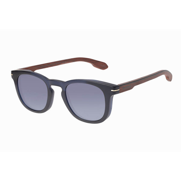 Lentes De Sol New Retro Redondo Gradiente Marrón/Verde