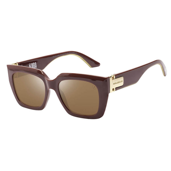 Lentes De Sol NBA Cuadrado Cleveland Cavaliers Marrón