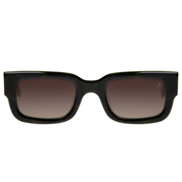 Lentes De Sol Premium Bossa Nova Gradiente Marón/Tortuga