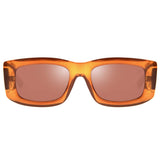 Lentes De Sol Sk8 Cuadrado Vino/Naranja