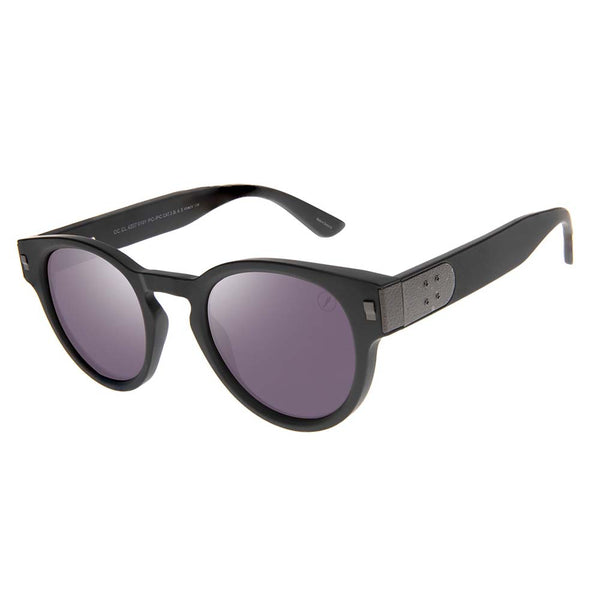 Lentes De Sol Sk8 Redondo Negro/Negro