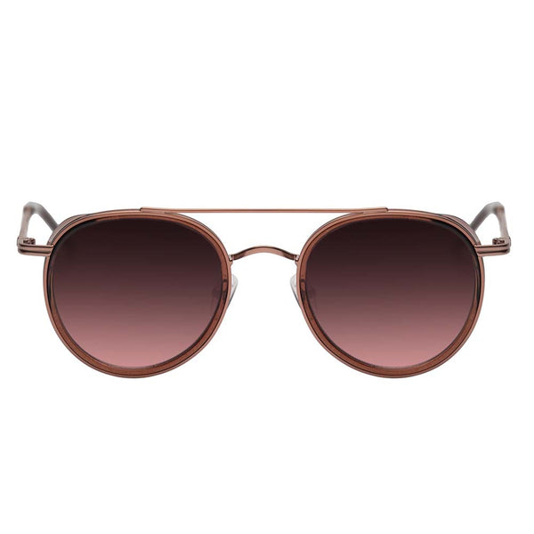 Lentes De Sol Yawanawa Redondo Gradiente/Rose