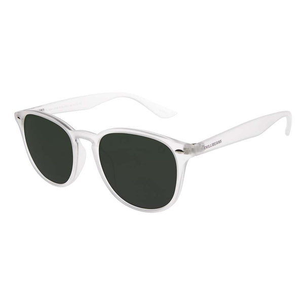 Lentes De Sol Black Friday Redondo Verde/Transparente Unisex