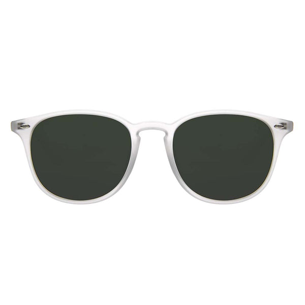 Lentes De Sol Black Friday Redondo Verde/Transparente Unisex