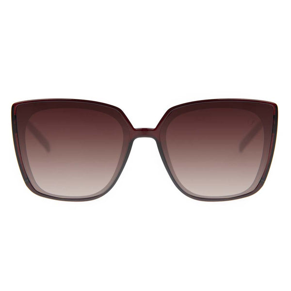Lentes De Sol Otica Cuadrado Marrón/Marrón