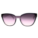 Lentes De Sol Infinity Redondo Negro/Morado