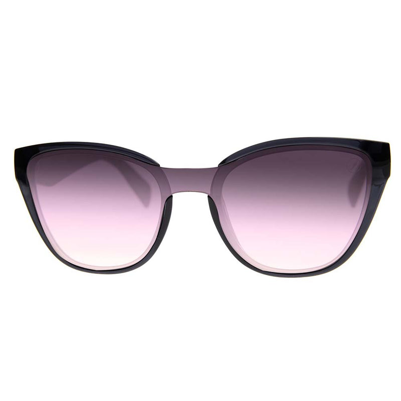 Lentes De Sol Infinity Redondo Negro/Morado