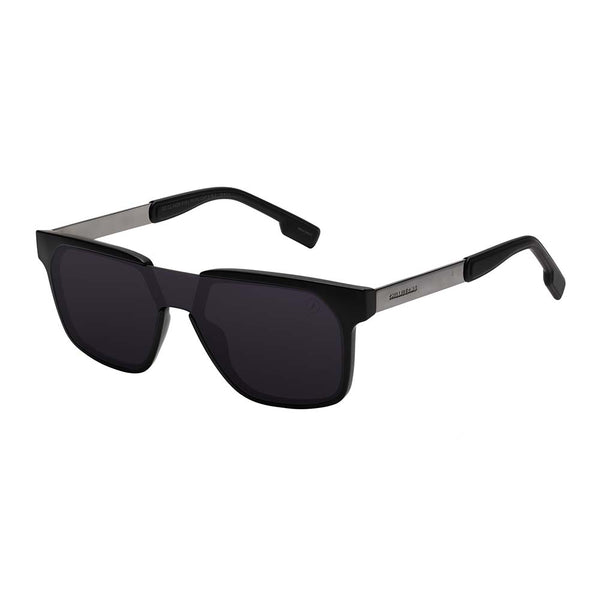 Lentes De Sol Infinity Cuadrado Negro/Negro