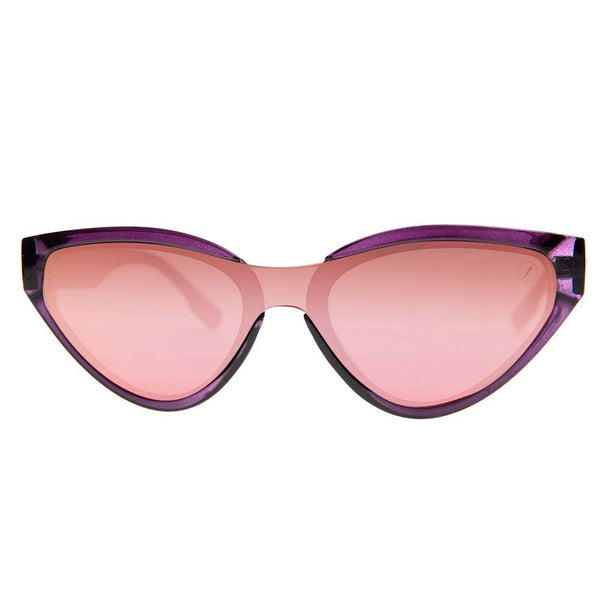 Lentes De Sol Infinity Cuadrado Morado/Viño