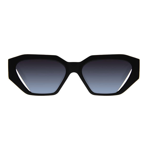 Lentes De Sol Yawanawa Cuadrado Gradiente/Negro
