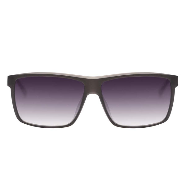 Lentes De Sol Fibra De Carbono Cuadrado Gradiente/Negro