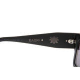 Lentes De Sol One Piece Cuadrado Negro/Negro