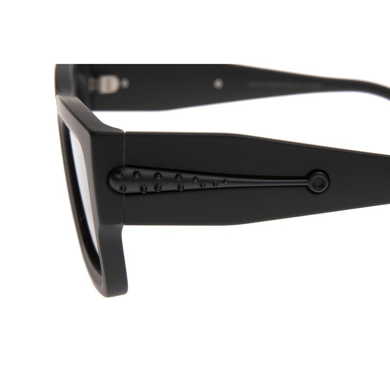 Lentes De Sol One Piece Cuadrado Negro/Negro