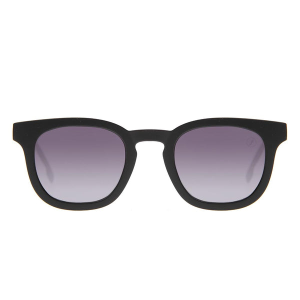 Lentes De Sol One Piece Redondo Gradiente/Negro