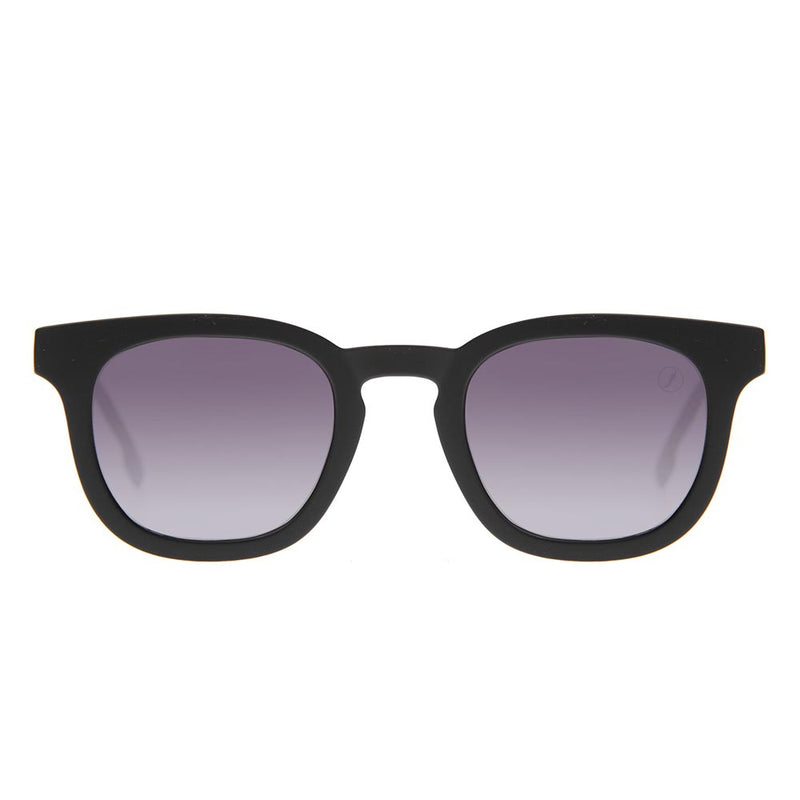 Lentes De Sol One Piece Redondo Gradiente/Negro