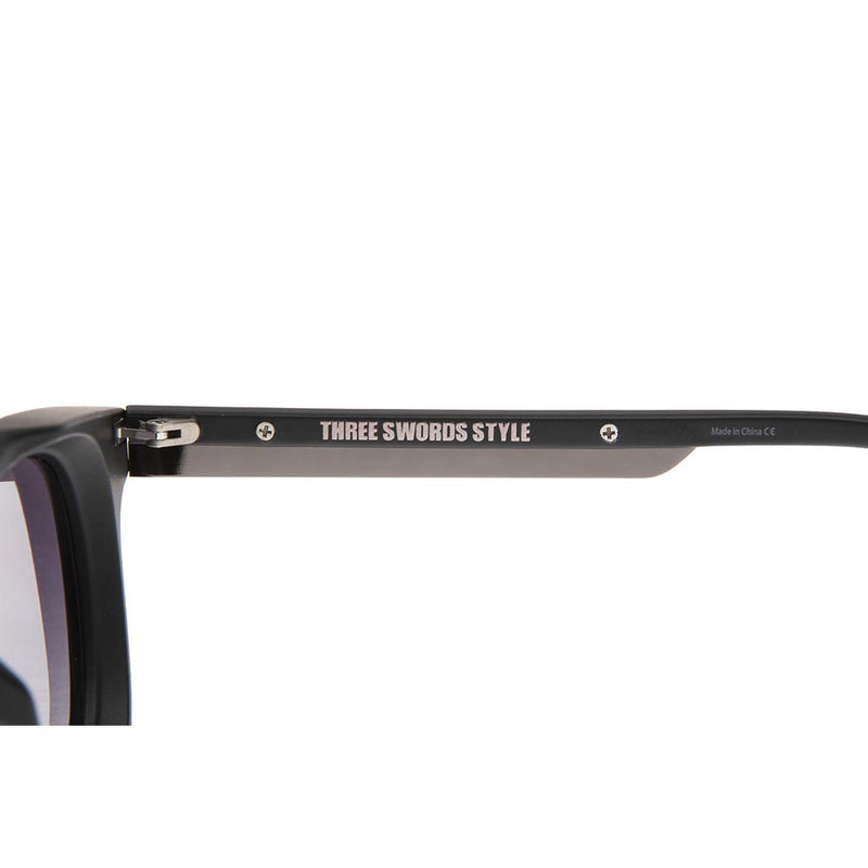 Lentes De Sol One Piece Redondo Gradiente/Negro