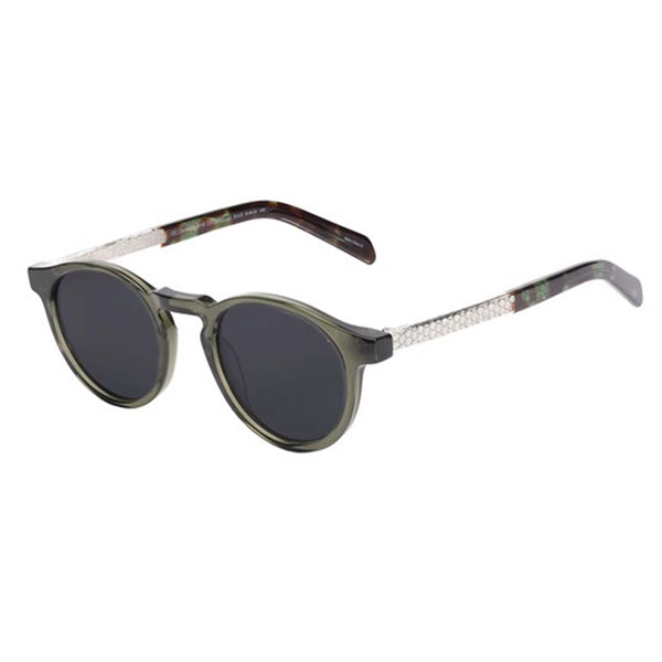 Lentes de Sol Reebok Redondo Negro/Verde