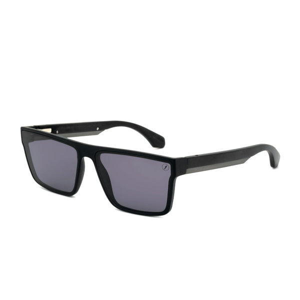 Lentes De Sol Bambu E Madeira Cuadrado Hombre