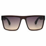 Lentes De Sol Bambu E Madeira Cuadrado - Unisex