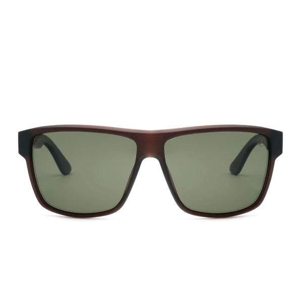 Lentes De Sol Bambu E Madeira Cuadrado Hombre