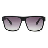 Lentes De Sol Bambu E Madeira Cuadrado Hombre