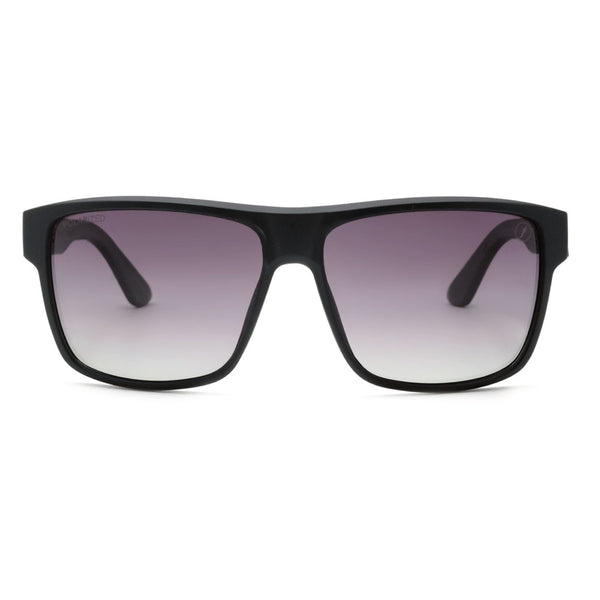 Lentes De Sol Bambu E Madeira Cuadrado Hombre
