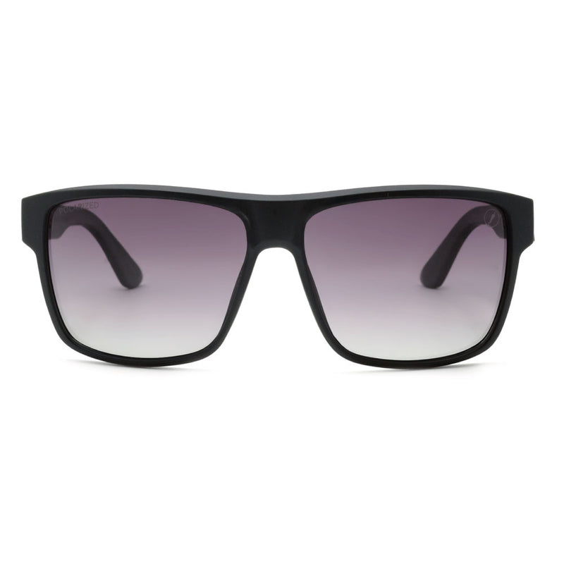 Lentes De Sol Bambu E Madeira Cuadrado Hombre