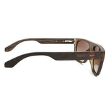 Lentes De Sol Bambu E Madeira Cuadrado Hombre